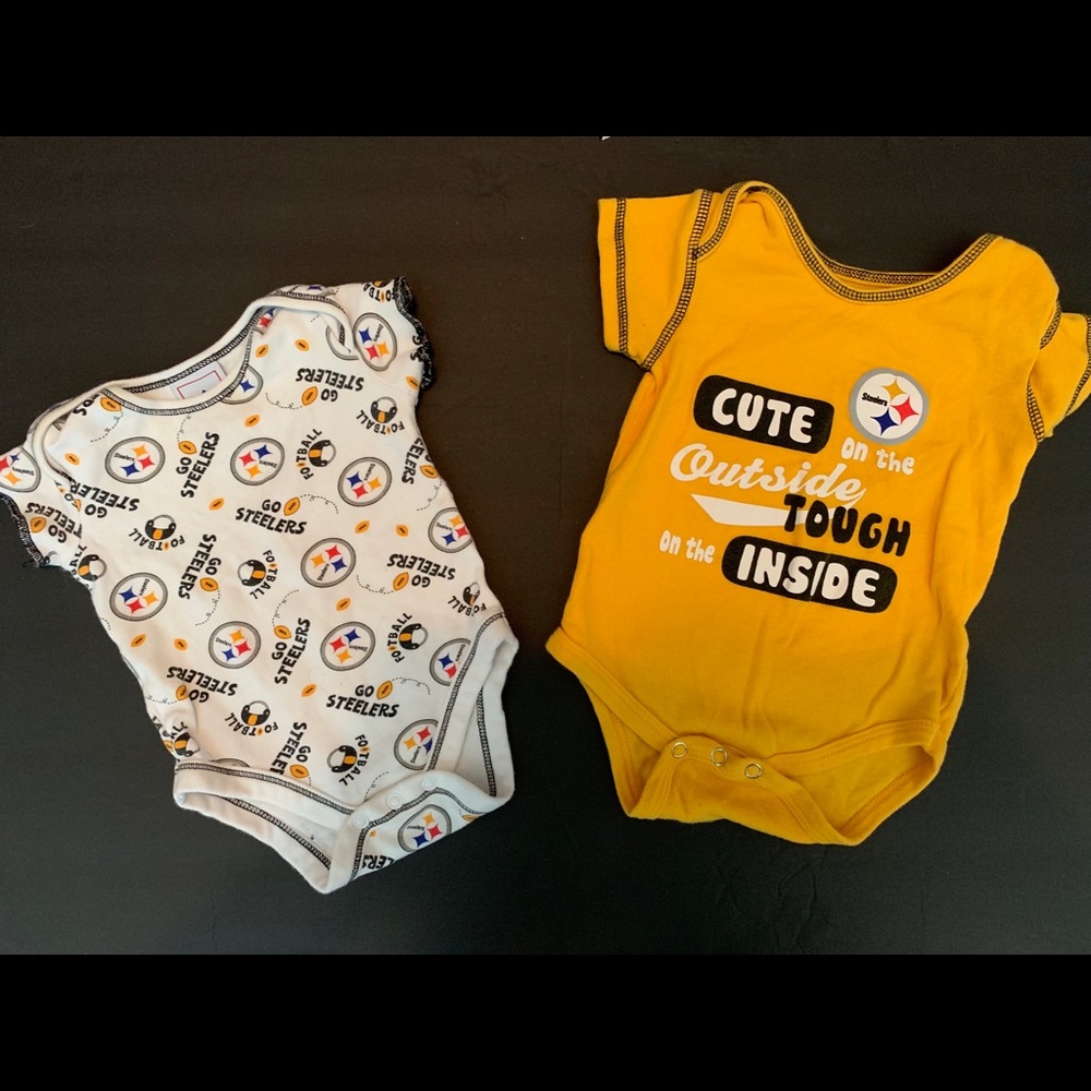 Steelers Nfl One Piece Infant Short-sleeve